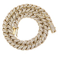 2015 |H| Brass 3A+CZ Twist Chain Bracelet | Gold-Plated or Silver-Plated