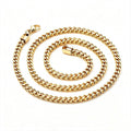 7000 |W| 4mm Franco Chain | Gold-Plated Stainless Steel