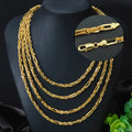 7003 |G| Premium Brass Milano Rope Chain | Gold-Plated Luxury